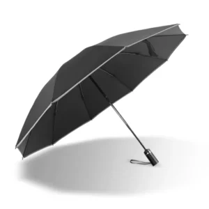 10 Ribs Advertising Gifts Umbrella High Quality Reverse Umbrella American Style 3 Section Folding Automatic Business Umbrella