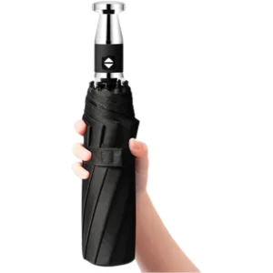 10 Ribs Fully Automatic Golf Umbrella Folding Smart for Travel