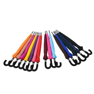 1009 Umbrella Factory Supply Customized Printing 24K Straight Umbrella Windproof Waterproof Manual Opening Promotional Gift