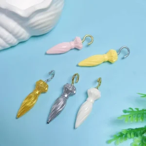100pcs Sweet Mini Umbrella Resin Charms Pendant For Jewelry Making Accessories DIY Earrings Necklace Keychain