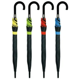 1034 High End Auto Open Classic Umbrella Double Layers Windproof Custom Logo Branded Factory Supply Business Gift Umbrella