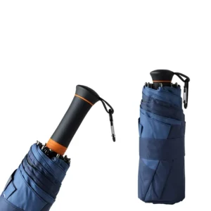 106 cm Extra-Large 5-Fold Alloy Telescoping Handle Manual Portable Men’s Folding Umbrella, 8-Rib Windproof