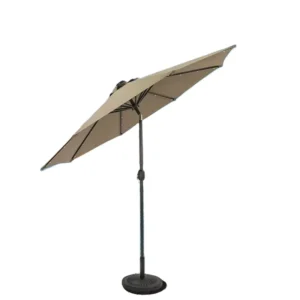 10Ft Patio Table Umbrella with 8 Sturdy Ribs