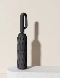 10K Full-Automatic Folding Umbrella, Extra-Large Dual-Use Design with Ring Buckle