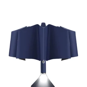 10k Classic Design 70% Wind-Resistant Business Umbrella Fully Automatic LED Flashlight Adjustable Three-Folding Umbrella