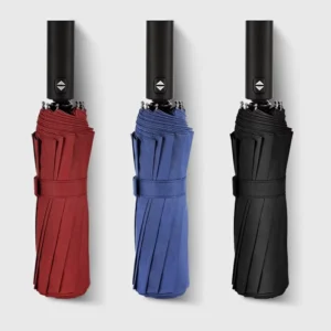 12-Frame Strong Automatic Open Close Large Business Umbrella