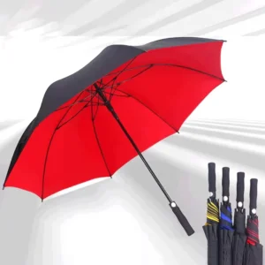 133cm Open Diameter Double-Layer Windproof Rainproof Golf Umbrella
