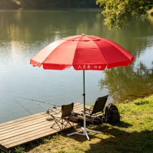150A Patio Umbrella 10-Panel Canopy UV Block Garden Outdoor Sun Shade Parasol