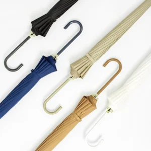 16-Bone Long-Handle Straight Umbrella, Dual-Purpose