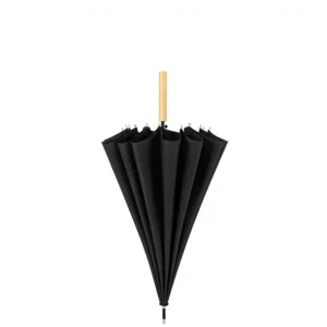 16-Inch Solid Wood Handle Automatic Opening Long-Handled Straight-Shaft Japanese-Style Large Double-Person Sun Umbrella