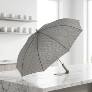 16-Rib Carbon Fiber 300T Fabric Semi-Automatic Oversized Double-Person Straight Umbrella 120CM UV