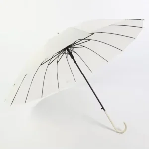 16K 24K Pongee Fabric Automatic Straight Umbrella