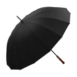 16K Custom Auto-Open Golf Umbrella, 25-Inch, Fiberglass, Straight, Logo Print