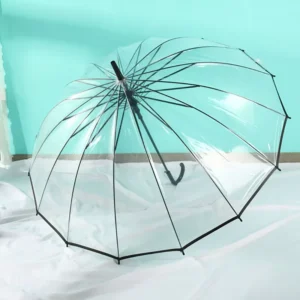 16K Large Transparent POE Umbrella