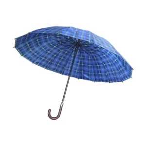 16K Windproof Traditional Straight Rain Umbrella