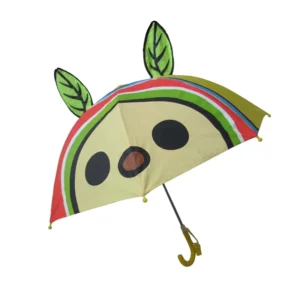 19-Inch 8K Straight Animal-Shaped Ears Umbrella for Children
