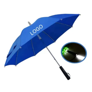 19 Inches Rain Lights Manual Kids LED Lamp Umbrella