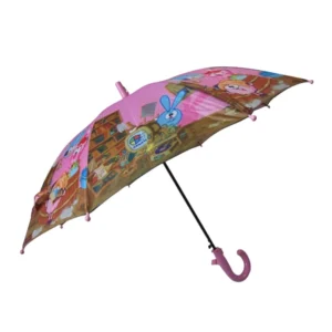 19inch*8k Straight Auto Open Custom Printed Kids Umbrella