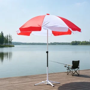 1m 1.1m 1.2m Economy Sun Umbrella, UV Protection, Windproof, Outdoor Beach Parasol