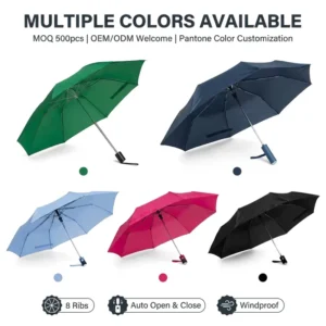 2-Folding Manual Open Umbrella