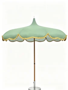 2.4 m Aluminum Pagoda Umbrella for Outdoor Use in Hotels Courtyards & Parks