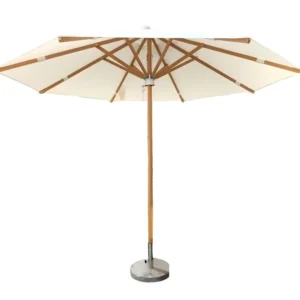 2.7M Aluminum Center Pole Outdoor Umbrella Color Customization for Hotel Courtyard Restaurant Beach Garden