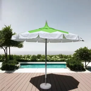 2.7m Patio Umbrella Waterproof Polyester Outdoor Beach and Pool Parasol