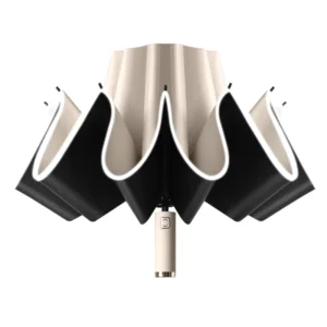 20-Bone Reverse Automatic Three-Folding Umbrella Foldable Dual-Use for Sun and Rain UV-Protective Windproof Unisex Sunshade
