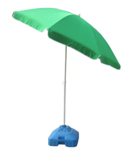 200 cm Beach Umbrella with Plastic Tilt