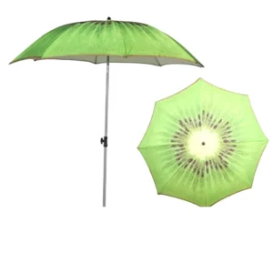 200CM Kiwi Fruit Beach Umbrella for Outdoor Use
