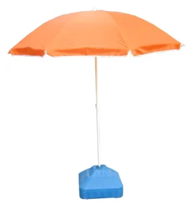 200cm 8K Orange Beach Umbrella Patio Umbrella Parasol