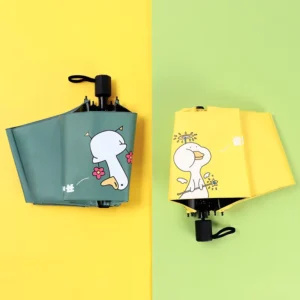 21-Inch Customized Kids’ Animal Cartoon Mini Umbrella