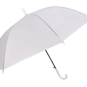 21-Inch Frosted POE Auto-Open Straight Walking-Stick Umbrella