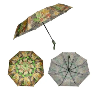 21 Inch High Quality 8K Full Panels Print Digital Umbrella 3 Fold Auto Open and Close