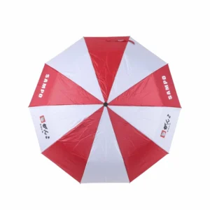 23-Inch 10K Classic 3-Fold Automatic Pongee Umbrella