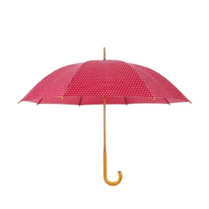 23 Inch 8 Rib Automatic Iron and Bumping Cloth Straight Umbrella Unisex All-Weather Adult Custom Pattern Logo