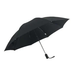 23 Inch 8K Umbrella for Adults with Custom Logo, 3-Fold Automatic Reverse Design, Pongee Material