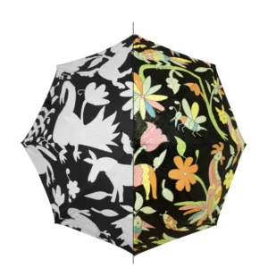 23-Inch Fiberglass Stick Color-Changing Umbrella