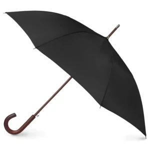 23-Inch Wooden-Shaft Straight Umbrella for Hotels