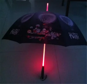 23″x8 Panels Torch Flying Hallowmas LED Gift Umbrella for Hallowmas