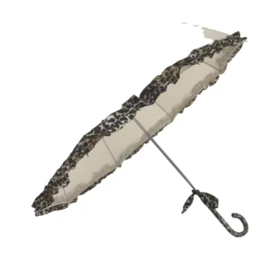 23Inch Auto Open Dome Shape Lace Lady Umbrella Hanging Design