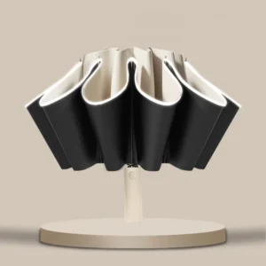 24-Rib Fully Automatic Three-Fold Double-Rib Reverse Umbrella with UV Protection and Reflective Strip