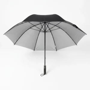 27 Inch 8K Manual Golf Umbrella Windproof UV Protection Straight Design Custom Printed