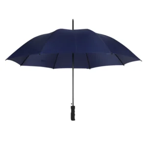 27-Inch Straight Umbrella with Customizable Logo, Pongee Material, Semi-Automatic Opening, Camping