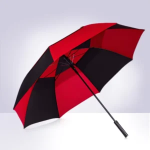 27 Inch Windproof Semi-Automatic Straight Umbrella for Adults and Business Gifts