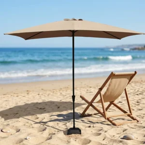 2M*3M Rectangular Aluminum Hanging Offset Patio Umbrella for Market and Table Use