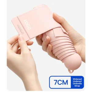 3-Fold Pocket Capsule Manual Umbrella Factory Supply 8-Rib Nano Water-Repellent Fabric