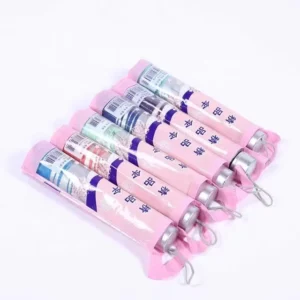 3-Fold Silver-Coated Rain and Sun UV-Resistant Dual-Purpose Umbrella Pearl Light Fold