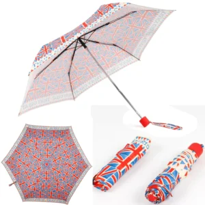 3-Folding Pink Small Umbrella for Gift or Promotion