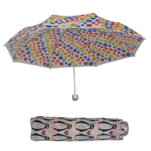 3-Folding Umbrella With Custom Transfer Printing